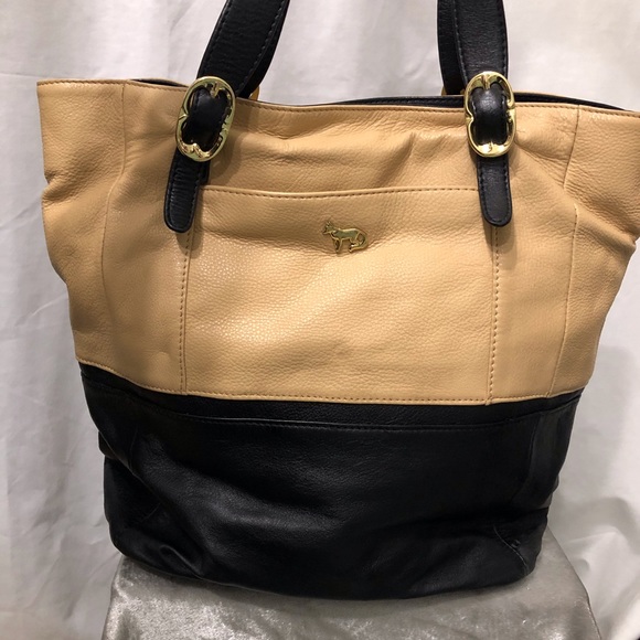 Emma Fox leather tote hobo bag purse EUC - Picture 2 of 8